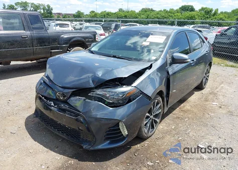 2018 Toyota Corolla Se из США, поврежденный, VIN 2T1BURHE2JC972806